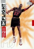 1998 Upper Deck Michael Jordan Living Legend In-Flight #IF4 Michael Jordan Basketball Card