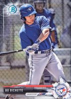 2017 Bowman Draft #BDC38 Bo Bichette Chrome Baseball Card