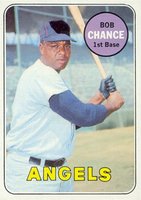 1969 Topps #523 Bob Chance Baseball Card