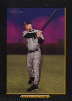 2005 Topps Turkey Red #230 Derek Jeter Black-Purple Sky Baseball Card