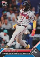2023 Topps Now #868 Ronald Acuna Jr. Blue Baseball Card