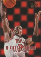 1996 Ultra Board Game #7 Michael Jordan Basketball Card