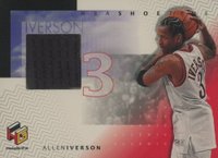 1999 Upper Deck HoloGrFX NBA Shoetime #AI-S Allen Iverson Basketball Card