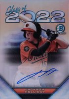 2022 Bowman Draft Class of 2022 Autographs #C22AJH Jackson Holliday Baseball Card