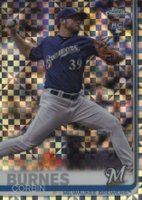 2019 Topps Chrome #84 Corbin Burnes X-Fractor Baseball Card