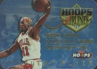 1997 Hoops Frequent Flyer Club #5 Dennis Rodman Basketball Card