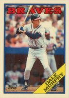 1988 Topps Tiffany #90 Dale Murphy Baseball Card