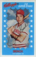 1982 Kellogg's #30 Johnny Bench Baseball Card