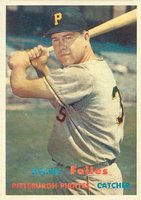 1957 Topps #104 Hank Foiles Baseball Card