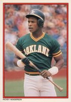 1984 Topps All-Star Glossy Set of 40 #6 Rickey Henderson Baseball Card