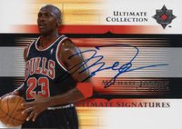 2005 Upper Deck Ultimate Collection Ultimate Signatures #US-MJ Michael Jordan Basketball Card