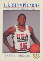 1992 Impel Olympicards #11 Magic Johnson Basketball Basketball Card