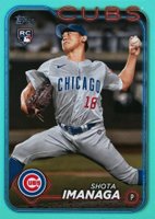 2024 Topps #442 Shota Imanaga Aqua Baseball Card
