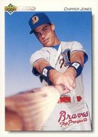 1992 Upper Deck Minor League #165 Chipper Jones Baseball Card