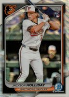 2024 Bowman Chrome #26 Jackson Holliday Wave Refractor Baseball Card