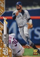 2020 Topps Complete Set #168 Fernando Tatis Jr. Gold Stars Baseball Card