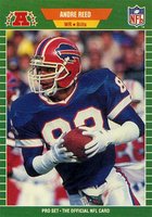 1989 Pro Set #26 Andre Reed Football Card