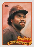 1989 Topps #570 Tony Gwynn Baseball Card