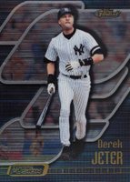 2001 Topps Fusion #57 Derek Jeter Finest Baseball Card