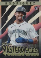 2022 Bowman's Best Bowman Masterpieces #BM10 Julio Rodriguez Baseball Card