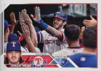 2023 Topps #141 Jonah Heim Ssp Baseball Card