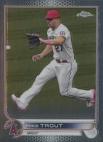 2022 Topps Chrome #200 Mike Trout Baseball Card