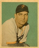1949 Bowman #93 Ed Stevens Baseball Card