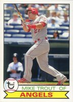 2016 Topps Archives #129 Mike Trout Baseball Card