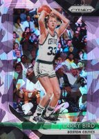 2018 Panini Prizm #85 Larry Bird Purple Ice Basketball Card