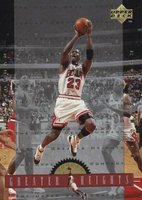 1996 Upper Deck Jordan Greater Heights #GH2 Michael Jordan Basketball Card