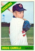 1966 Topps #593 Doug Camilli Short Print Baseball Card