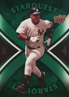 2008 Upper Deck First Edition Starquest #SQ-9 Derek Jeter Common-Green Baseball Card