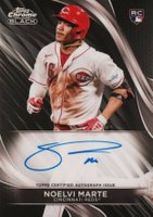 2024 Topps Chrome Black Autographs #NM Noelvi Marte Baseball Card