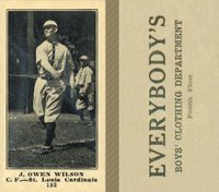 1916 Everybody's #192 J. Owen Wilson Baseball Card