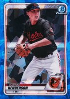 2020 Bowman Chrome Sapphire Edition #BCP134 Gunnar Henderson Baseball Card