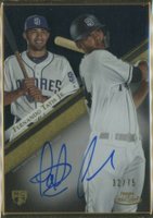 2019 Topps Gold Label Framed Autograph #FTA Fernando Tatis Jr. Black Baseball Card