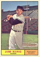 1961 Topps #351 Jim King Baseball Card