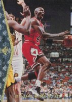 1994 SP #MJ1S Michael Jordan Silver Basketball Card