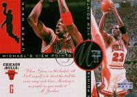 1996 Upper Deck Jordan's Viewpoints #VP3 MJ on Shooting Basketball Card