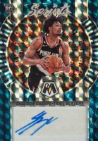 2022 Panini Mosaic Rookie Scripts #RSSST Shaedon Sharpe Genesis Basketball Card