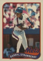 1989 Topps Tiffany #300 Darryl Strawberry Baseball Card