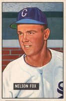1951 Bowman #232 Nellie Fox Baseball Card