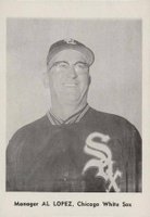 1961 Jay Publishing # Al Lopez Portrait-Pose to Chest-Jacket Baseball Card