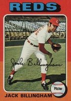1975 Topps #235 Jack Billingham Baseball Card