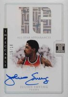 2017 Panini Impeccable All-Stars Autographs #JEV Julius Erving Basketball Card