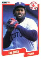 1990 Fleer #287 Lee Smith Baseball Card