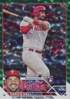 2023 Topps #209 Darick Hall Green Foil Baseball Card