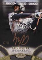 2021 Topps Tier One Break Out Autographs #LR Luis Robert Bronze Ink Baseball Card