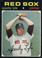 1971 Topps #649 Sparky Lyle Short Print Baseball Card