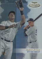 2017 Topps Gold Label #86 Aaron Judge Class 1 Baseball Card